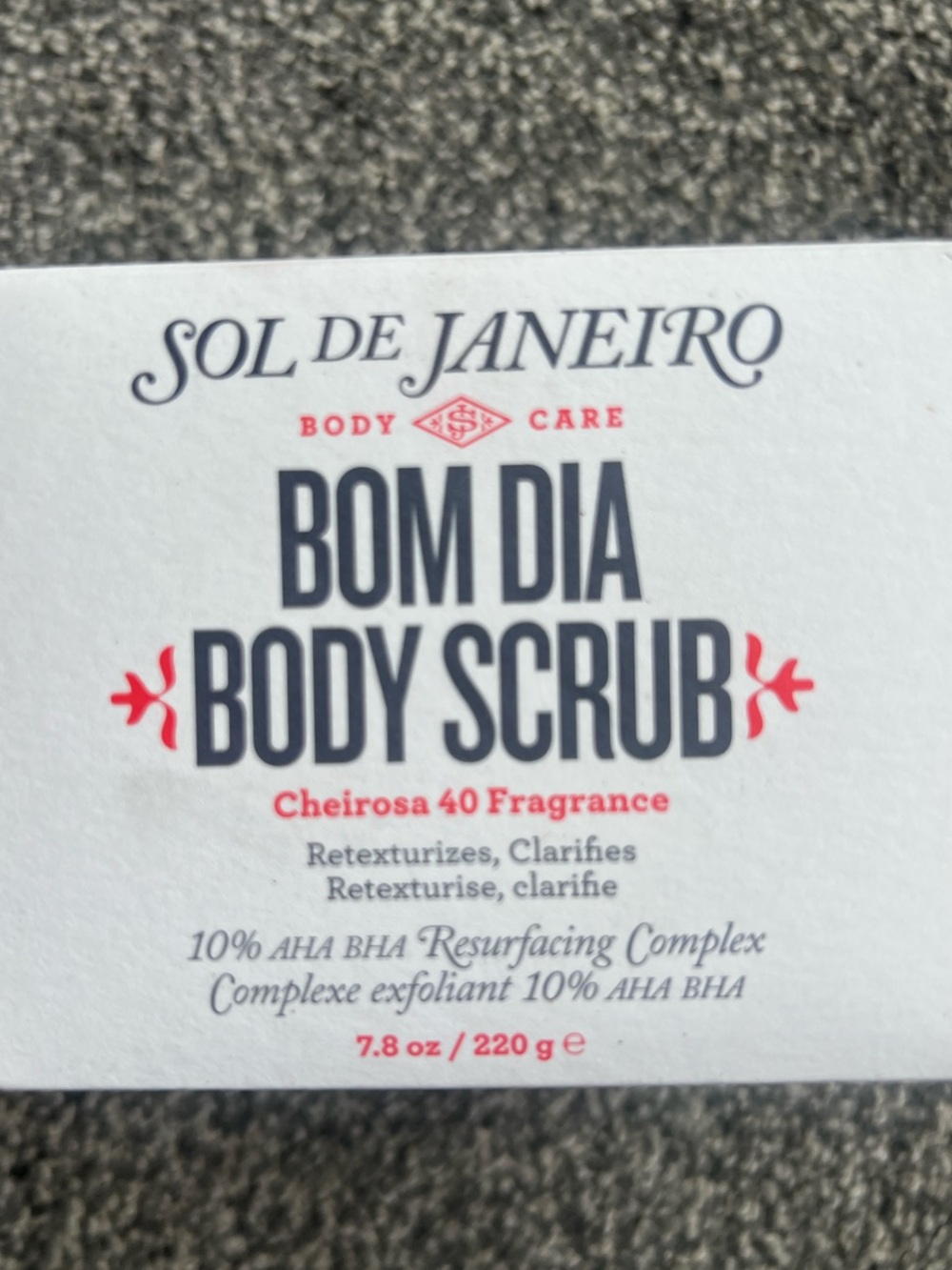 Sol de Janeiro Bom Dia Body Scrub - Red Jar